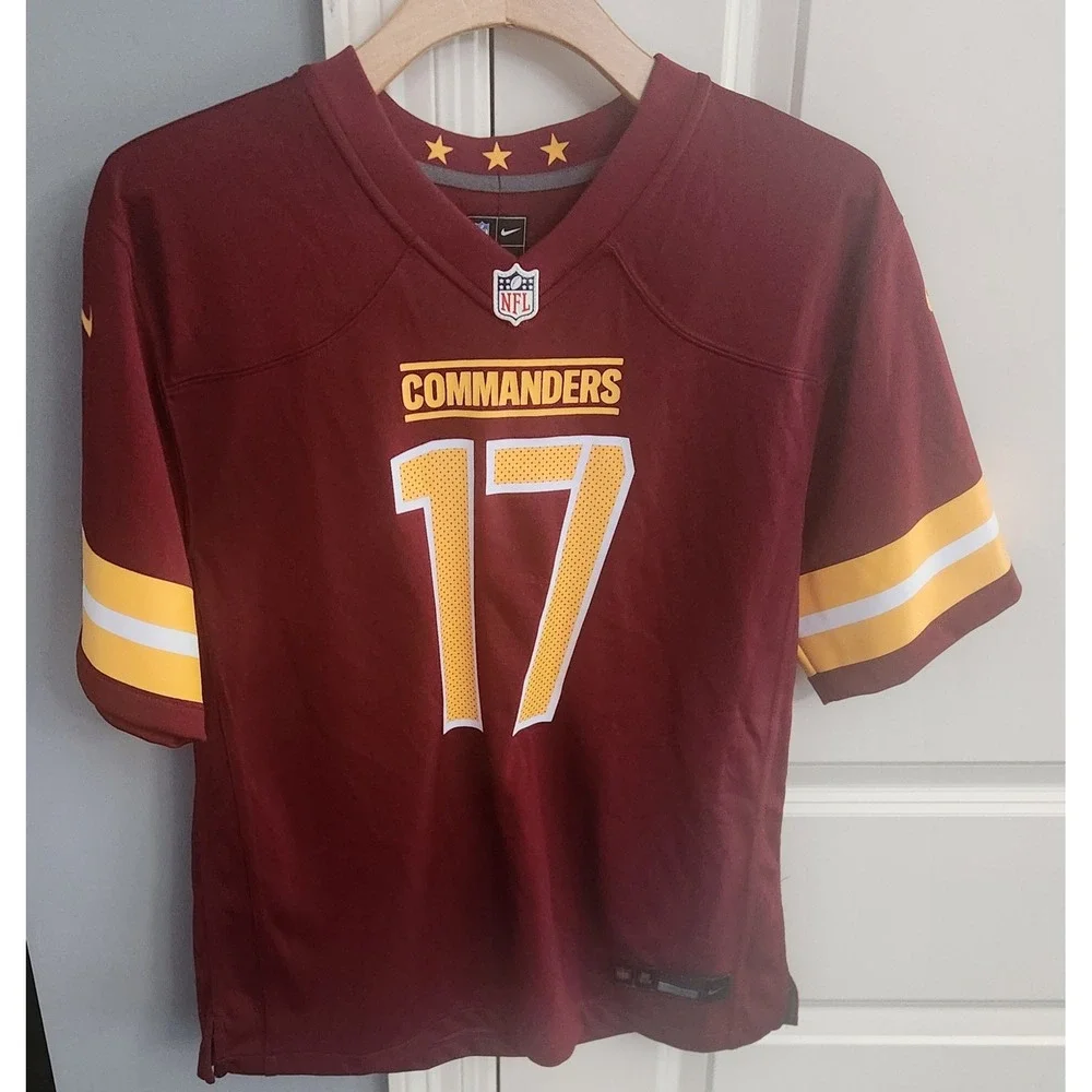 Nike Washington Commanders Terry McLaurin 17 Jersey Kids Large 14/16 Burgundy